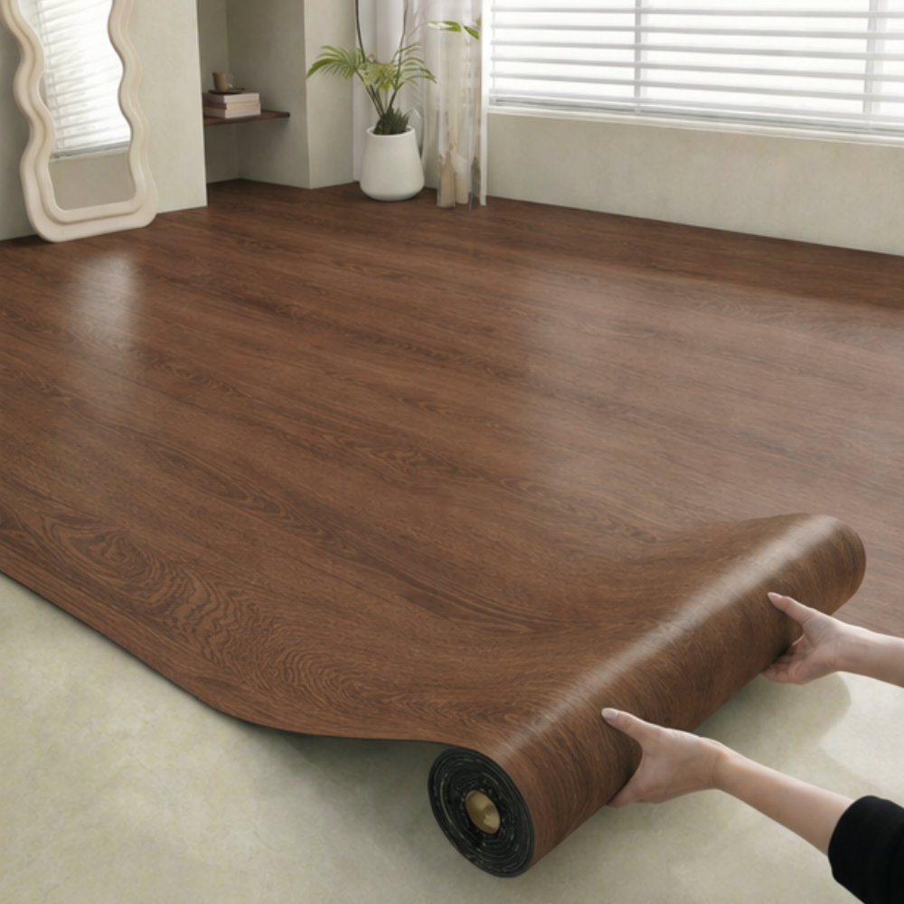 Plankly – Waterproof Wood-Grain Floor Roll