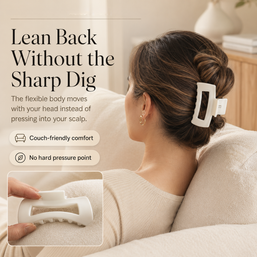 Velluna – The Claw Clip That Bends Instead Of Breaking (3-pack)