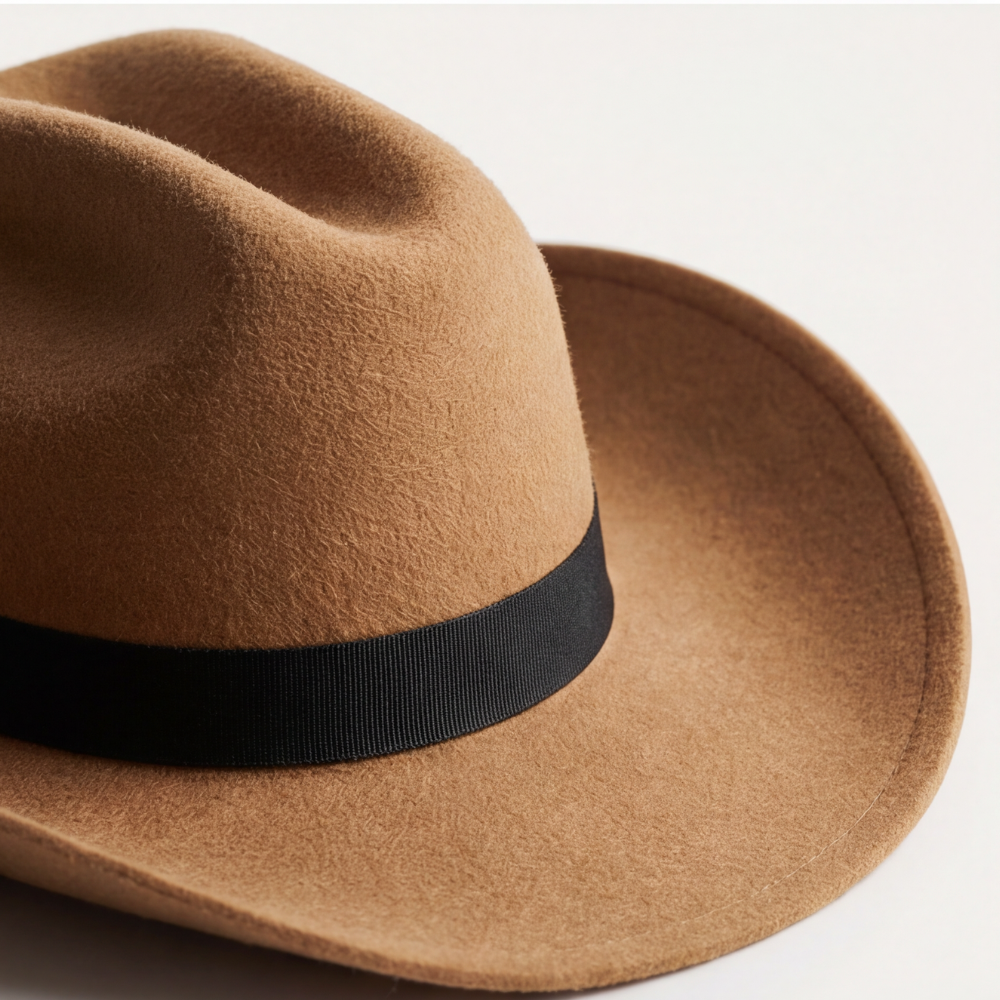 Saddle Cross – Cowboy Hat and Cross Car Charm
