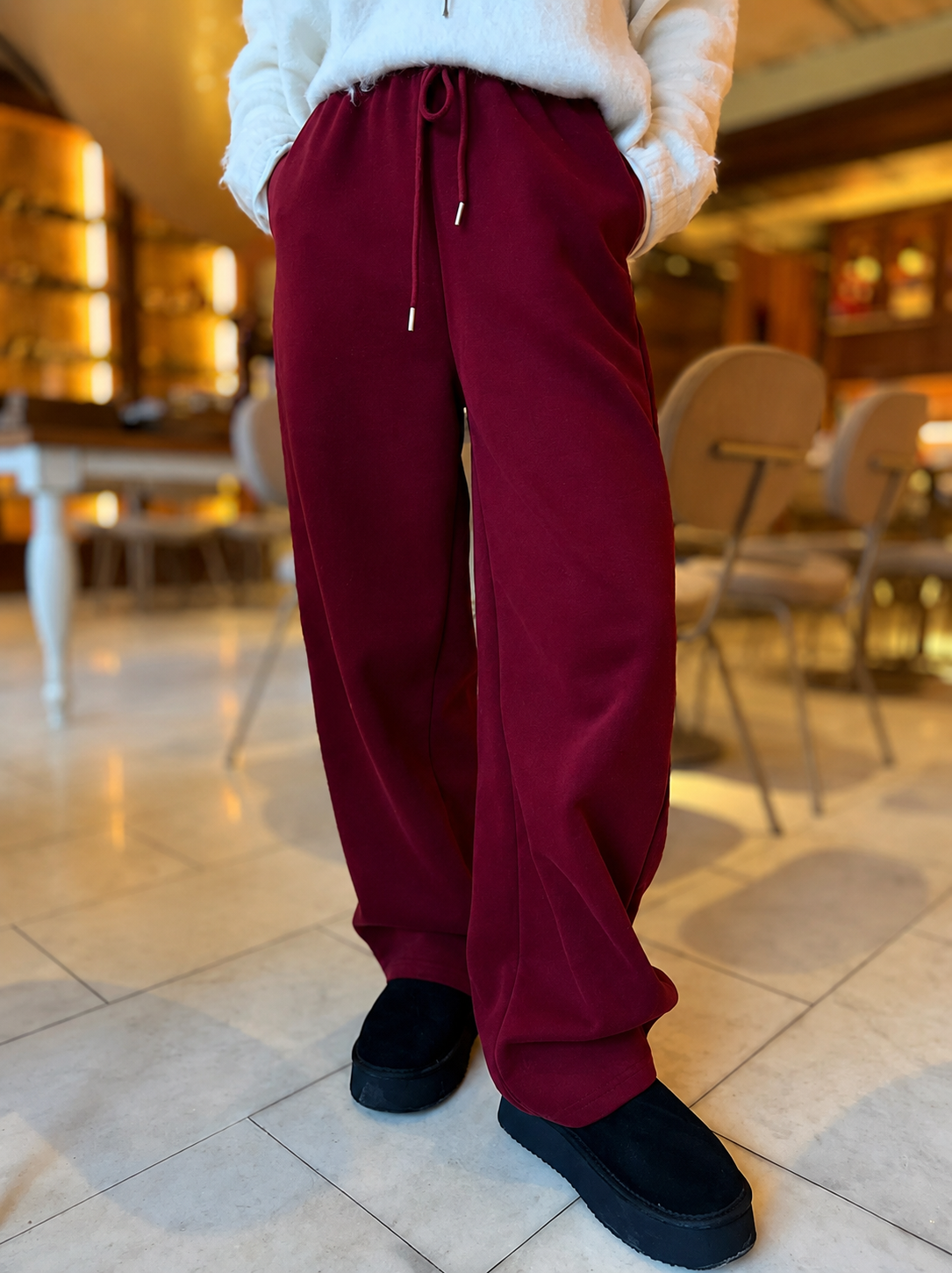 MARLOWE™ | RELAXED WIDE-LEG JOGGERS