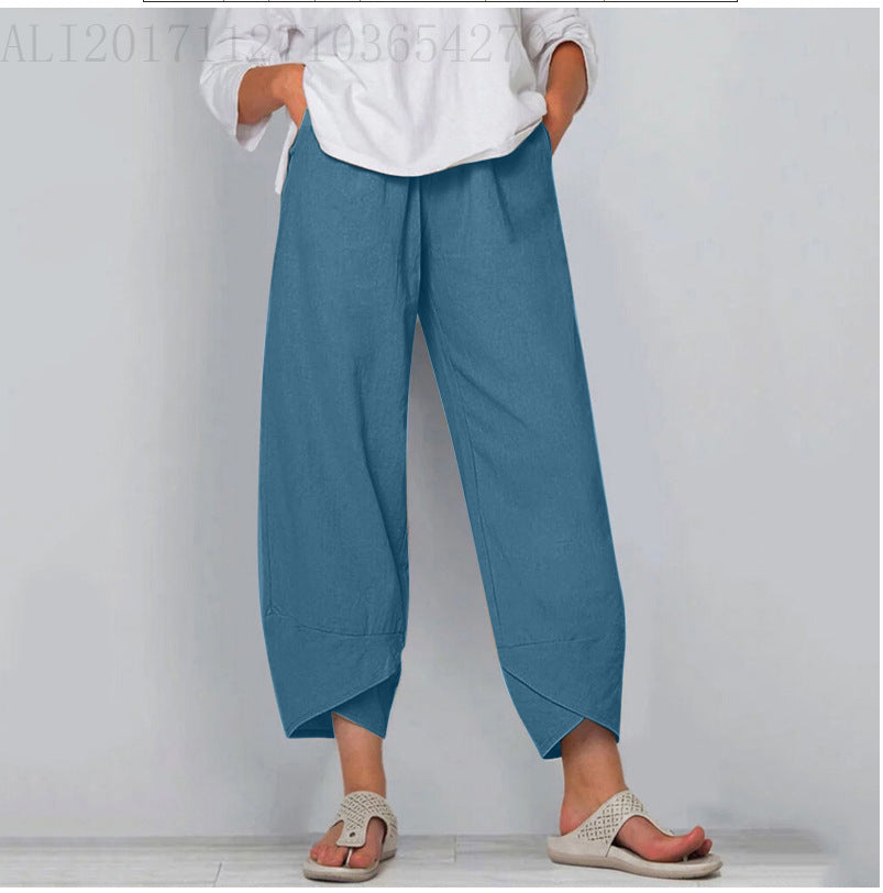 Cynthia Effortless Comfort Pants in navy