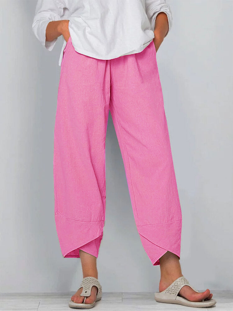 Marilyn Effortless Comfort Pants in bright pink