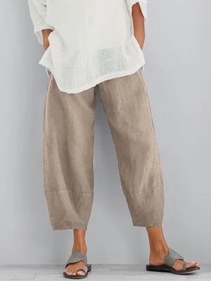 Gloria Effortless Comfort Pants in khaki