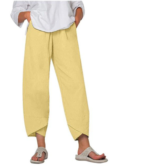 Diane Effortless Comfort Pants in yellow