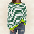 ELOISE™ | STRIPED CREWNECK SWEATSHIRT