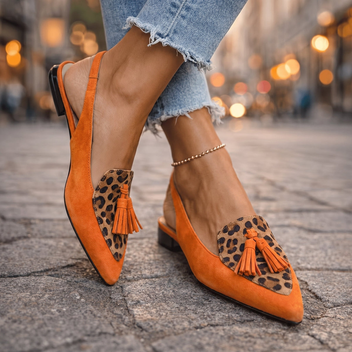 ELIZA™ | TASSEL STRAP SANDALS