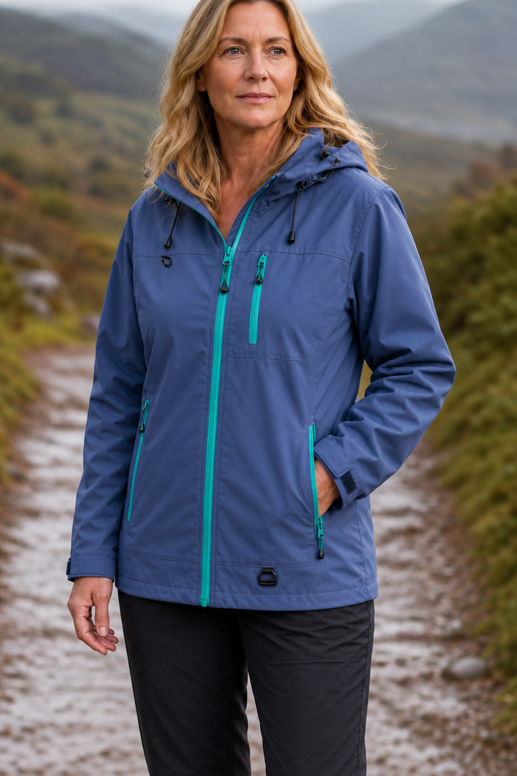 Weathergo – Hooded Waterproof Windproof Rain Jacket