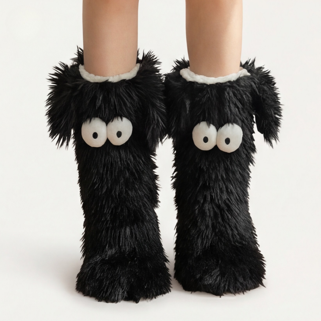 Fuzzlo – Fluffy Monster Home Socks