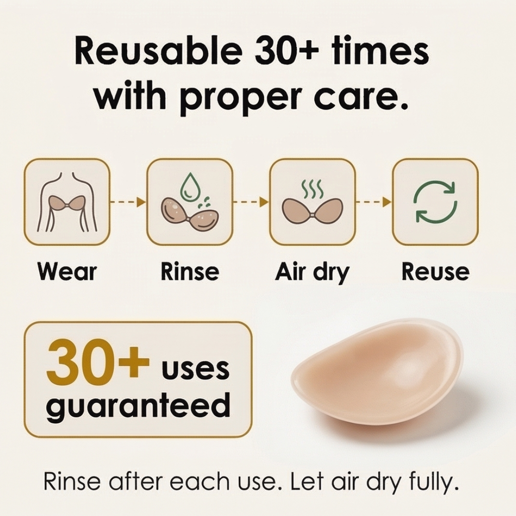 Liftara – Invisible Adhesive Push Up Bra