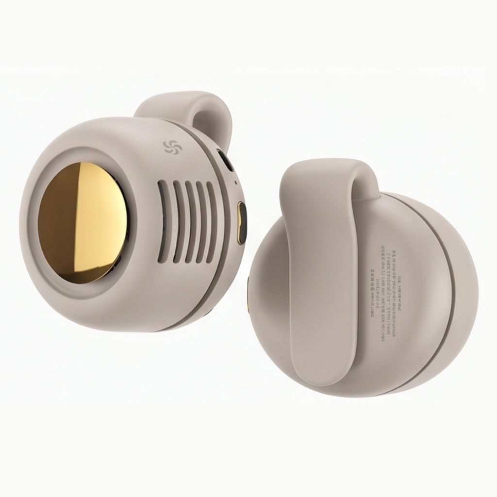 Breezly – Hands-Free Clip-On Cooling Fan