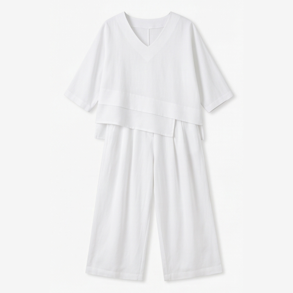 Lunavia – Women's Asymmetric Two-Piece Set