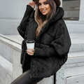 Cozevia – Women’s Quilted Hooded Jacket, Oversized Fit