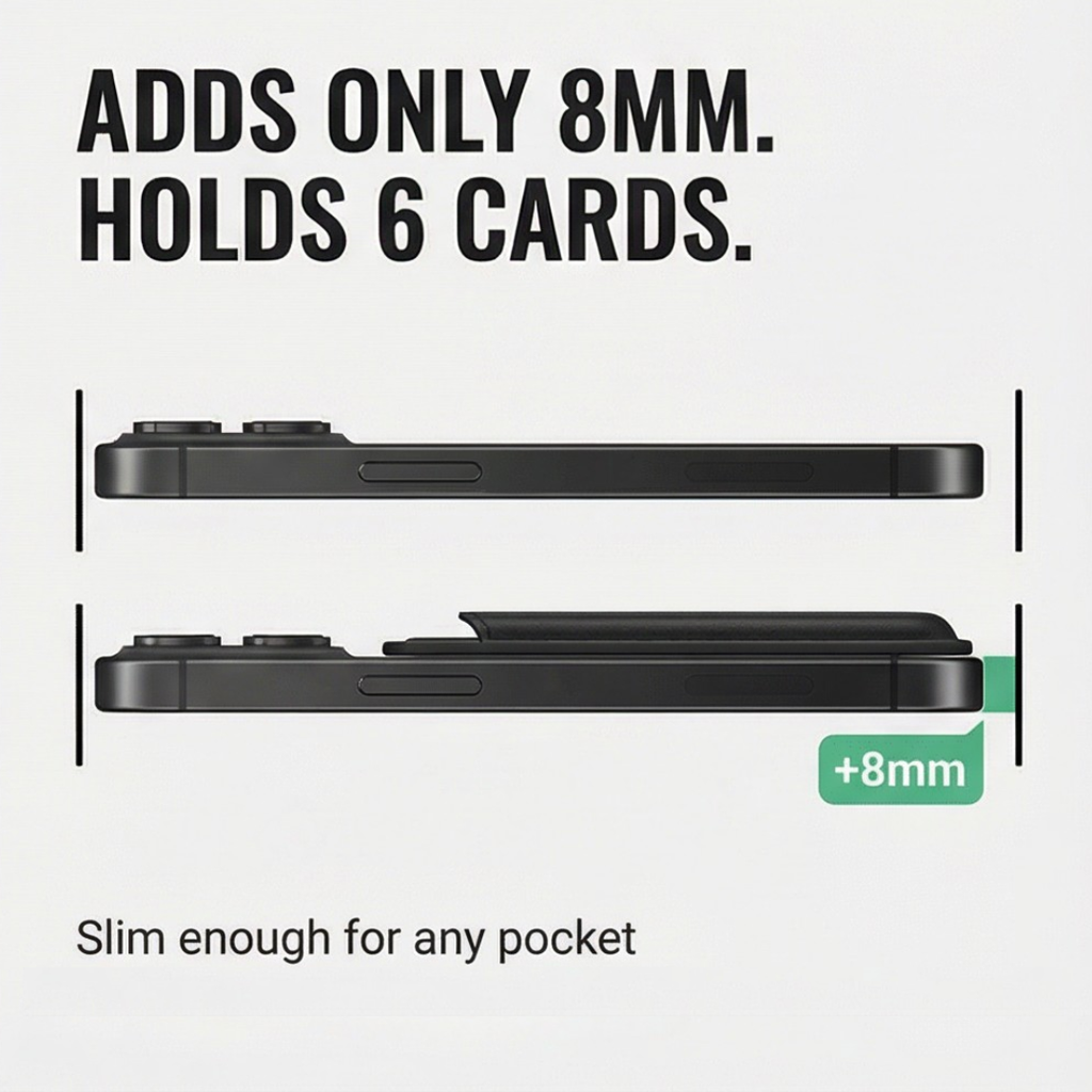 Cardlock - Trackable MagSafe Wallet