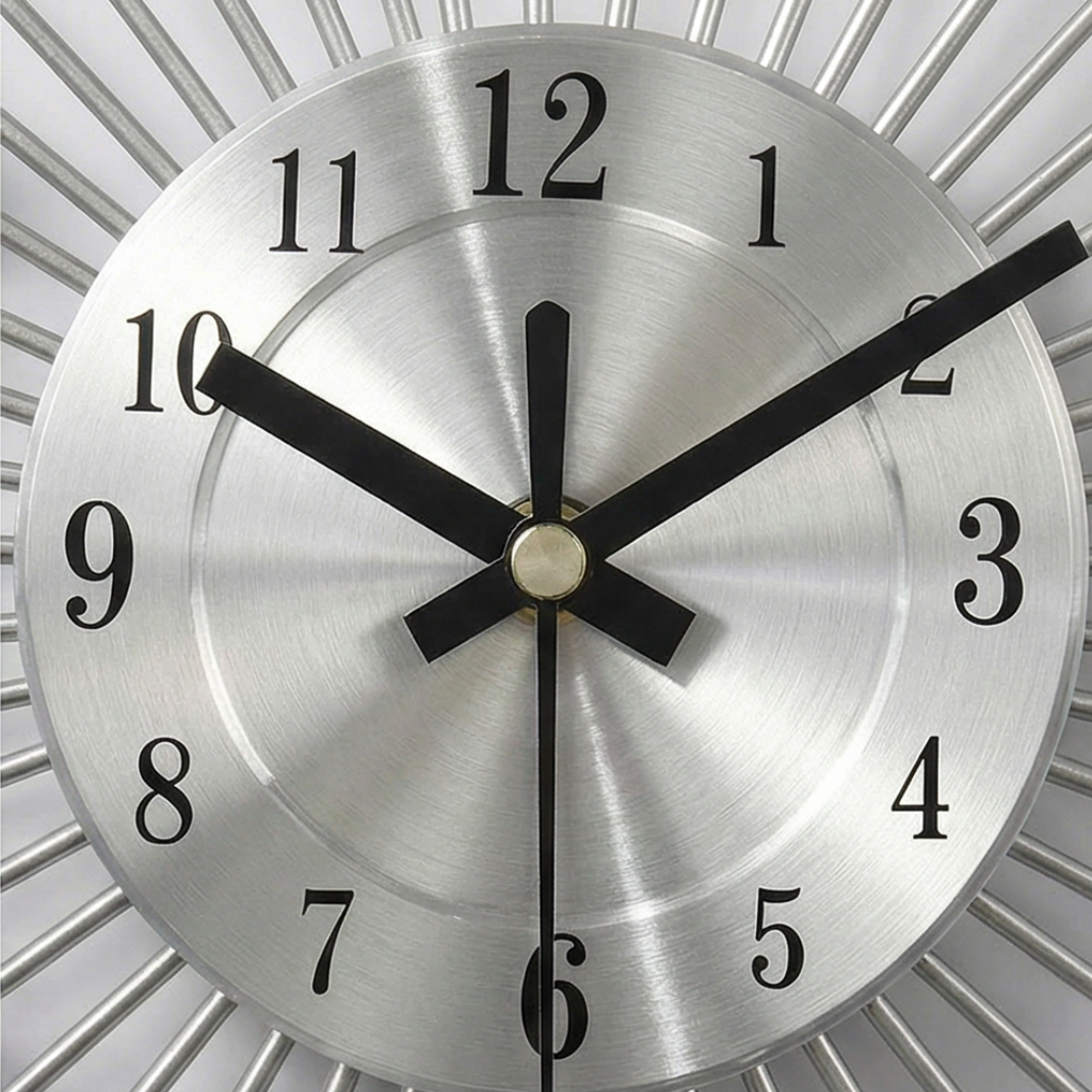 Lumina – Crystal Starburst Wall Clock