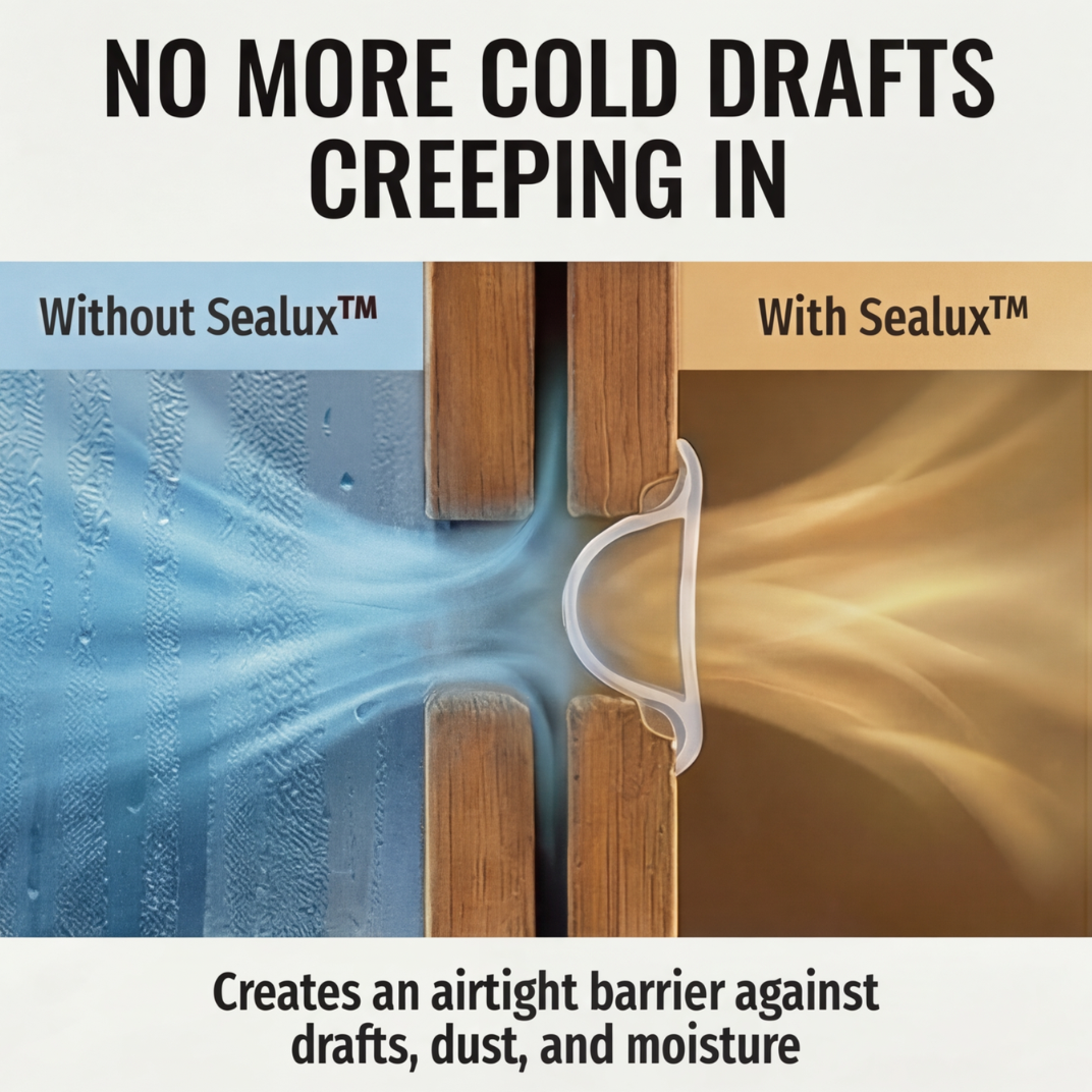 Sealux – Draft Stopping Door and Window Seal Strip (16.4 Ft)