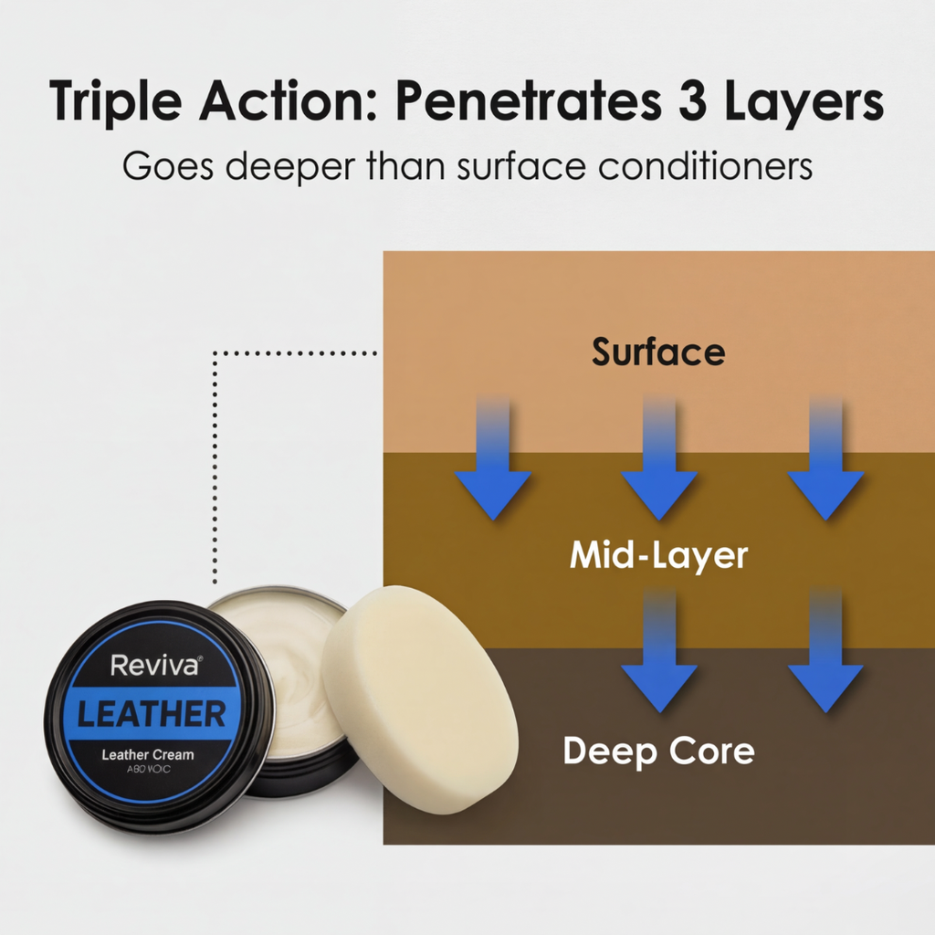 Reviva – Triple Action Leather Restoration Cream
