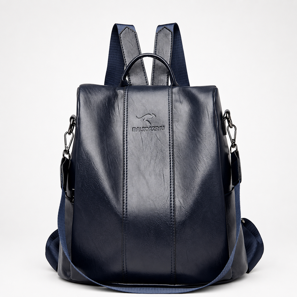 Lunavia – Convertible Leather Backpack Crossbody Bag for Women