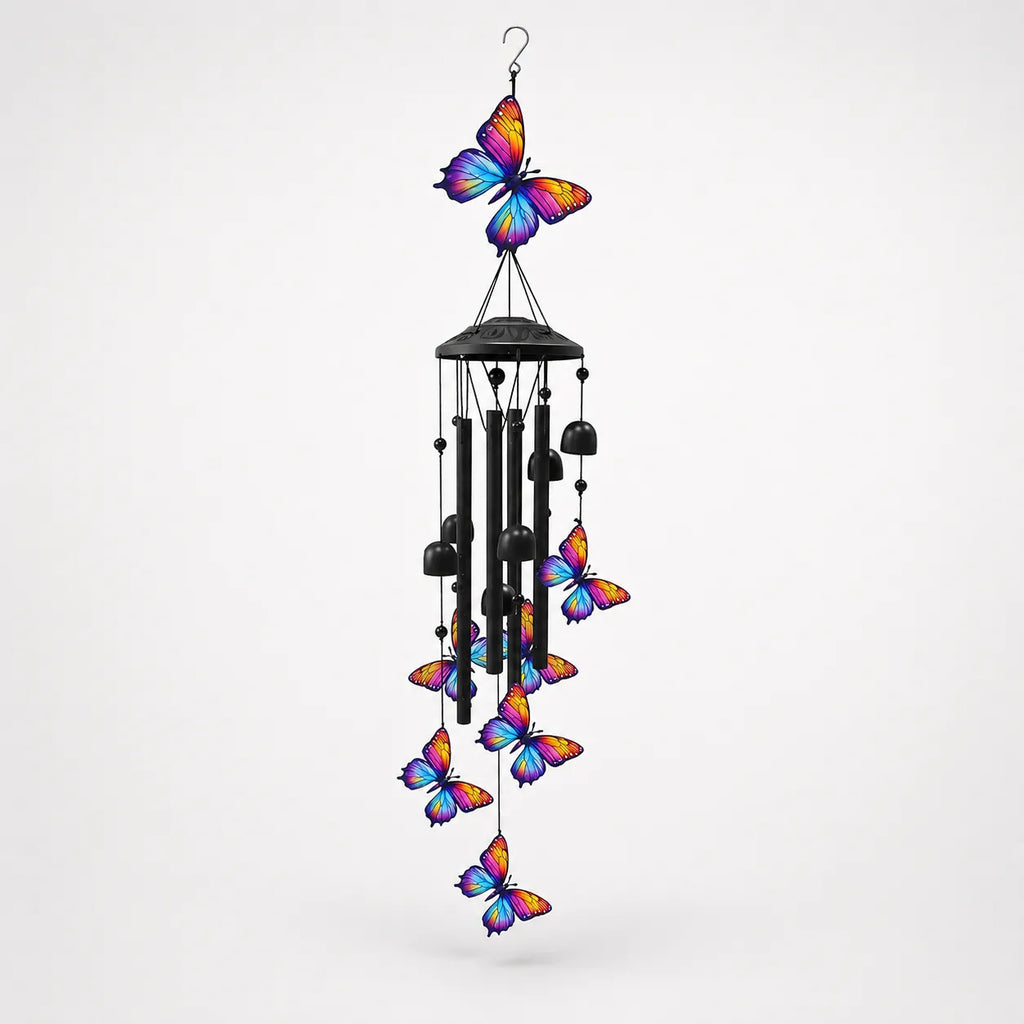 Birdsong – Rainbow Hummingbird Wind Chime for Garden, Patio & Porch
