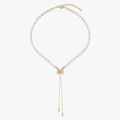 Pearlora - Pearl Butterfly Adjustable Necklace