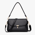 Leafara - Elegant Crossbody Bag with Leaf Detail
