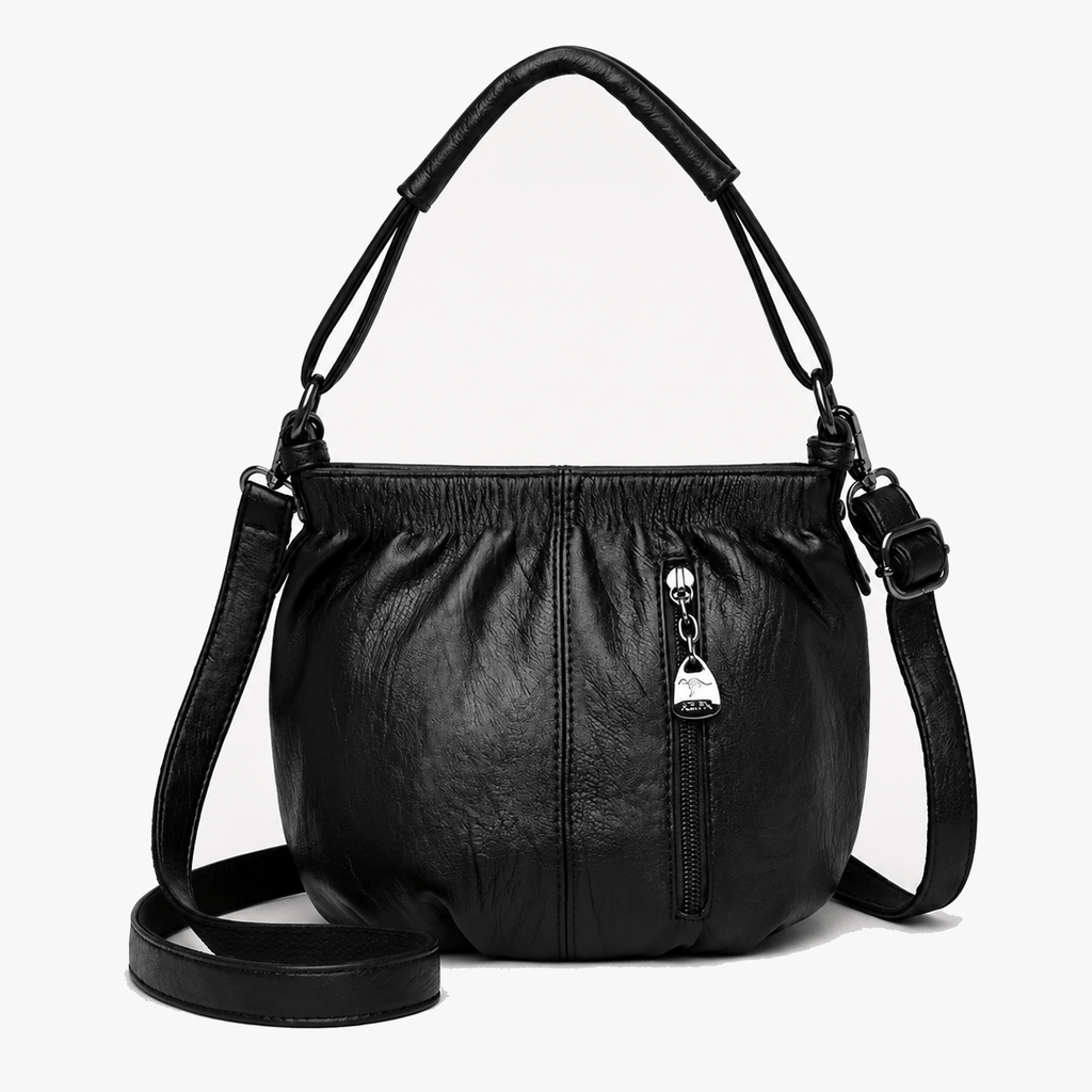 Velina – Soft Pleated Crossbody Bag