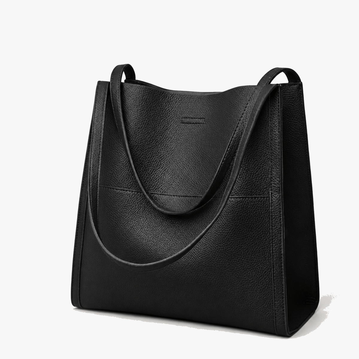 Solenne – Soft Leather Shoulder Tote