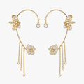 Ornata – Sparkling Butterfly Ear Cuff with Tassels