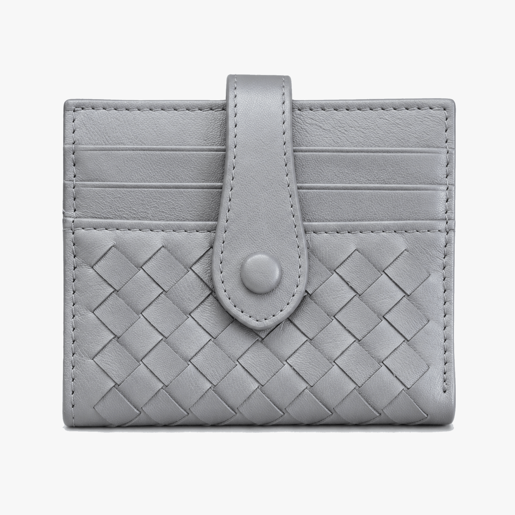 Tessara – Woven lambskin card wallet