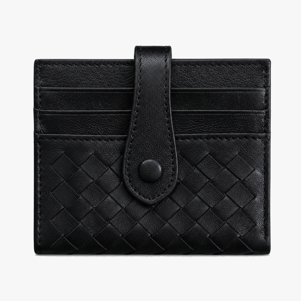 Tessara – Woven lambskin card wallet