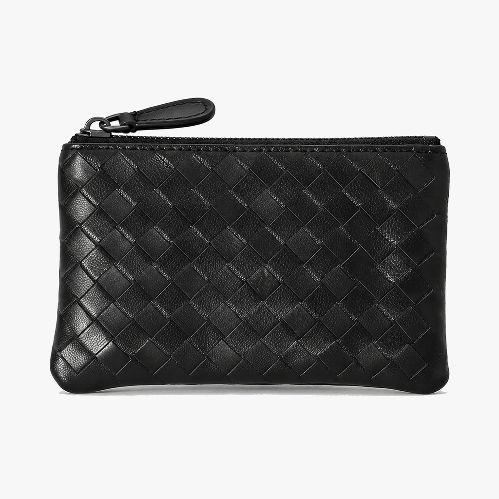 Veloura – Handwoven Lambskin Card Wallet
