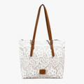 Lacelune – Floral Lace Shoulder Tote