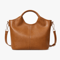 Halona – Sculpted Soft Leather Tote Bag