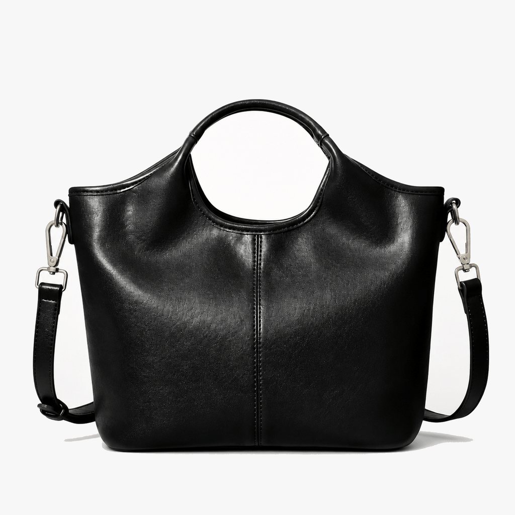 Halona – Sculpted Soft Leather Tote Bag