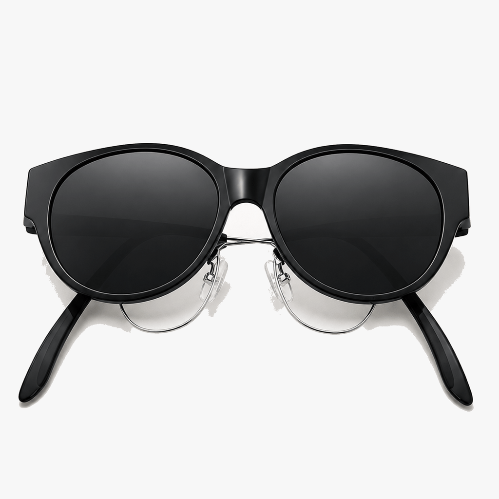 Soluna – Oversized Cat Eye Sunglasses for Wear Over Glasses