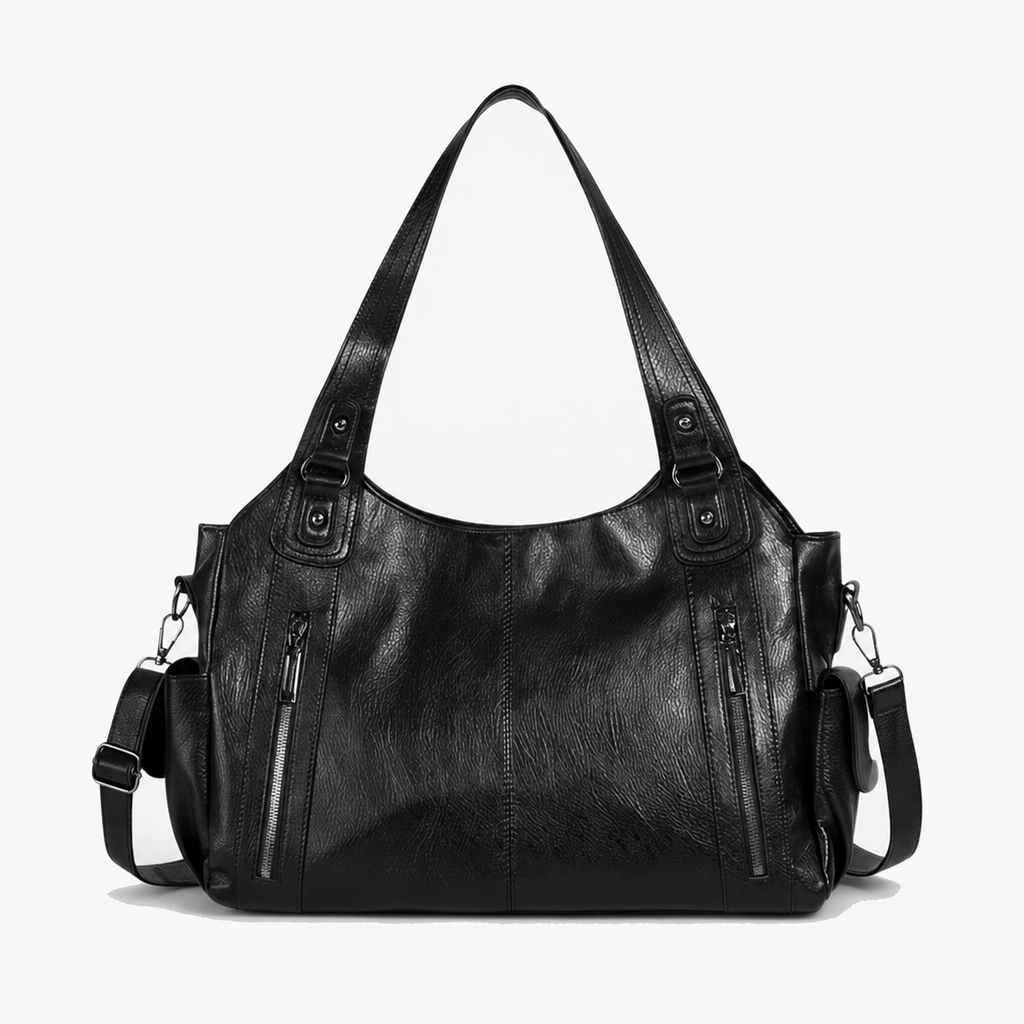 Noirvere – Slouchy Vegan Leather City Tote