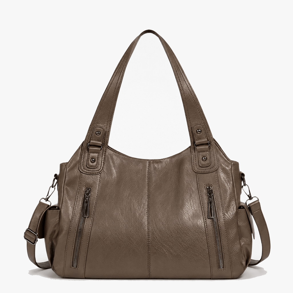 Noirvere – Slouchy Vegan Leather City Tote