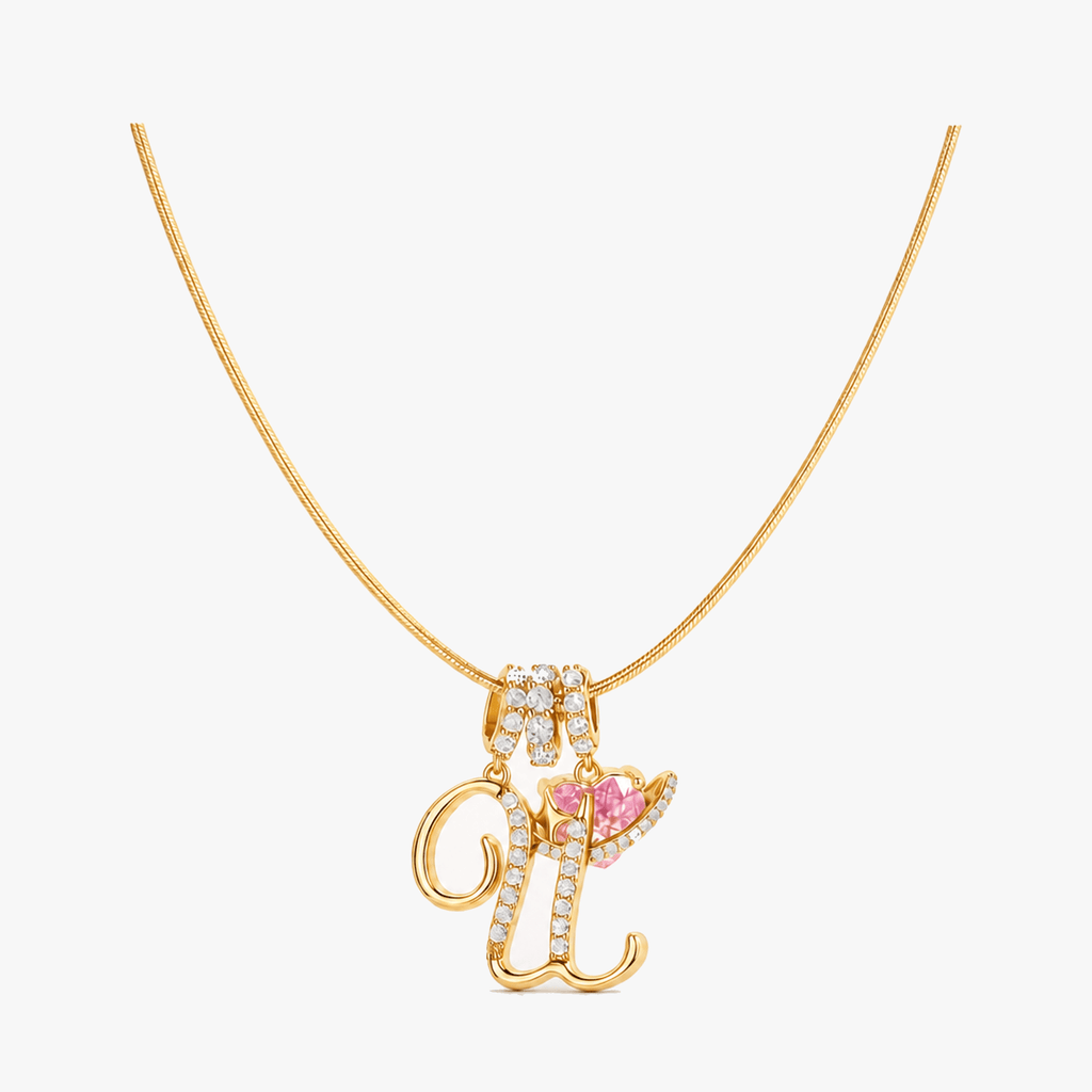 Levara – Personalized Initial Heart Necklace