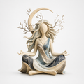Quietcorner – Painted Resin Figurine