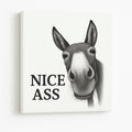 Gigglery - Funny Donkey Bathroom Wall Art