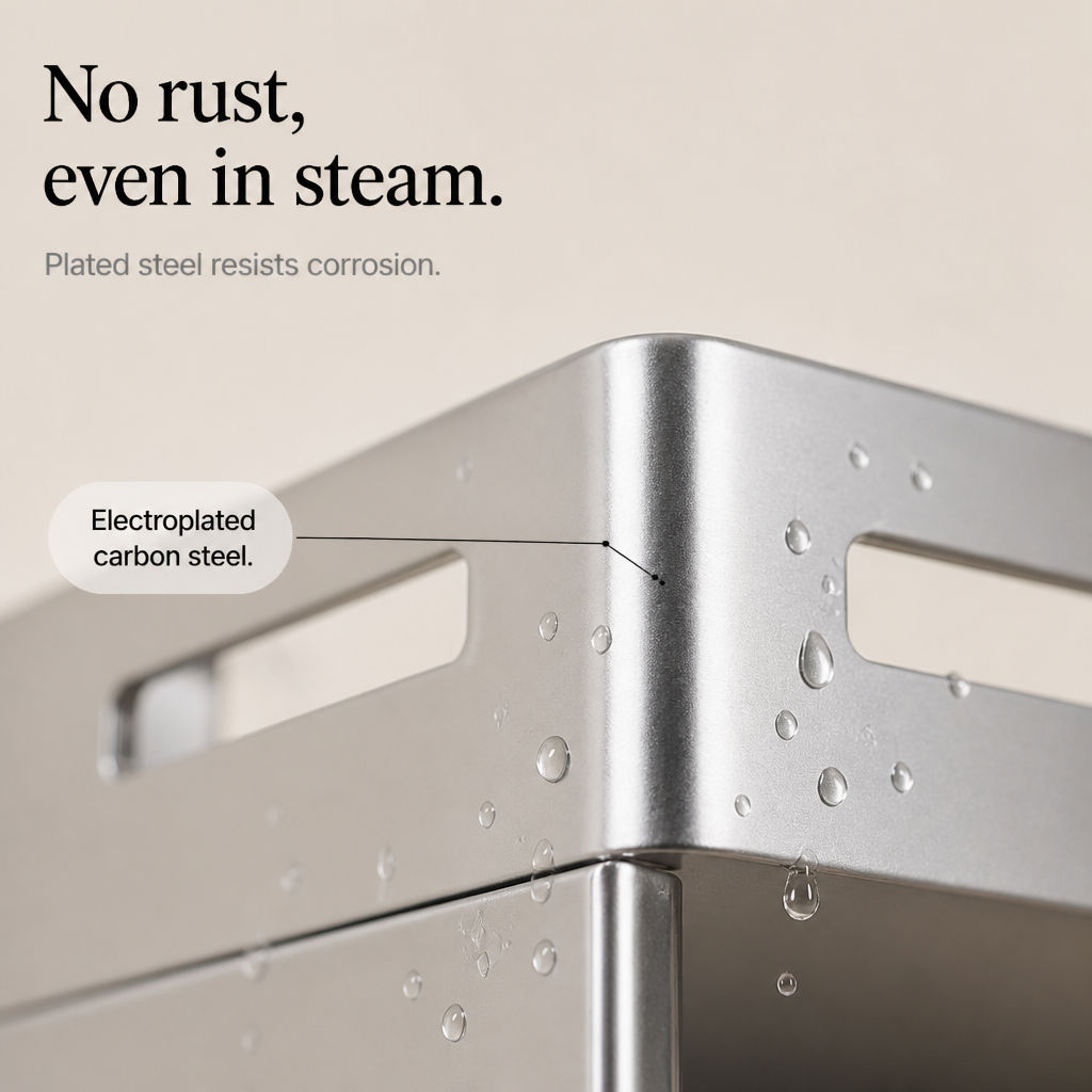 Drynest – Anti-Rust Sealed Sliding Drawer Wall Rack
