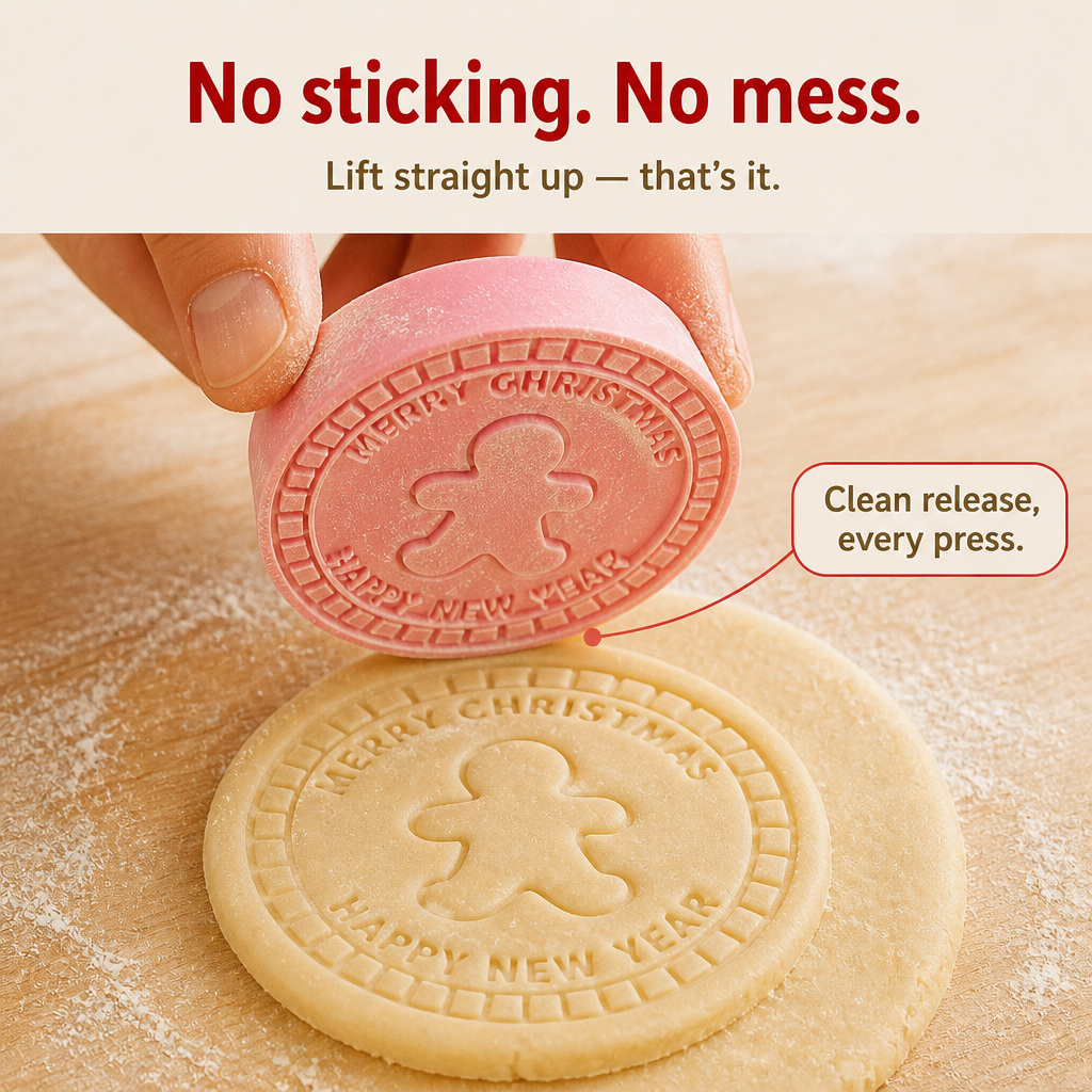 Bakewell Lane – 3D Embossed Cookie Stamp And Cutter Set