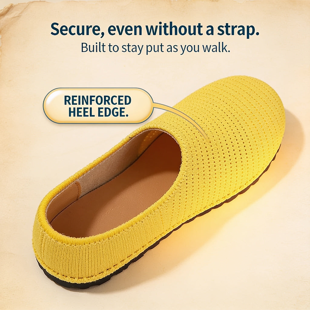 Softmarch – Breathable Knit Slip-On Mules