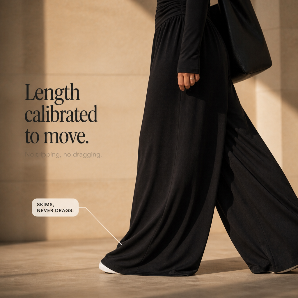 Wearbella – Off-Shoulder Ruched Wide-Leg Jumpsuit
