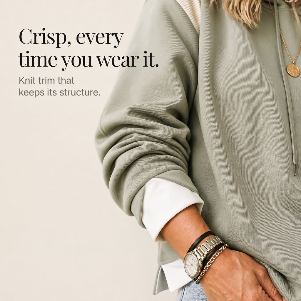 Layerlyn – Layered Two-Tone Hem Hoodie