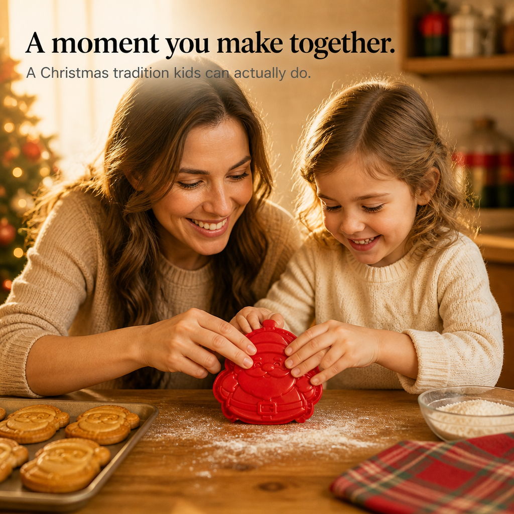 Clever & Co – Santa Face Hand Pie Press