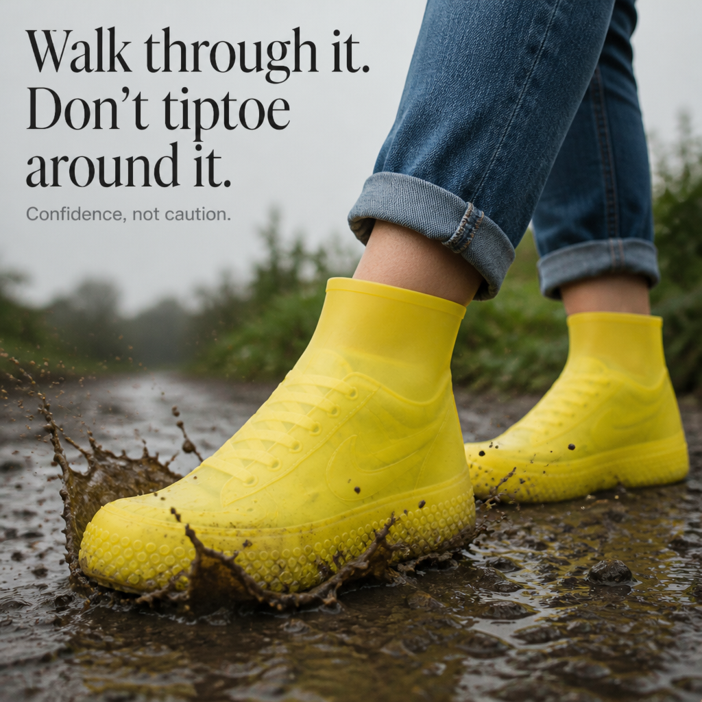 Drysole – Seamless Stretch Silicone Waterproof Shoe Cover