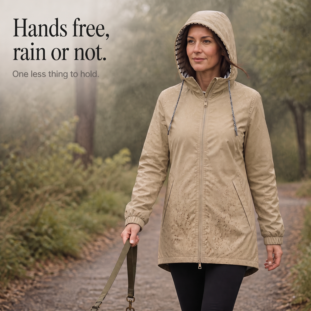 Rainfell – Waterproof Hooded Packable Rain Jacket