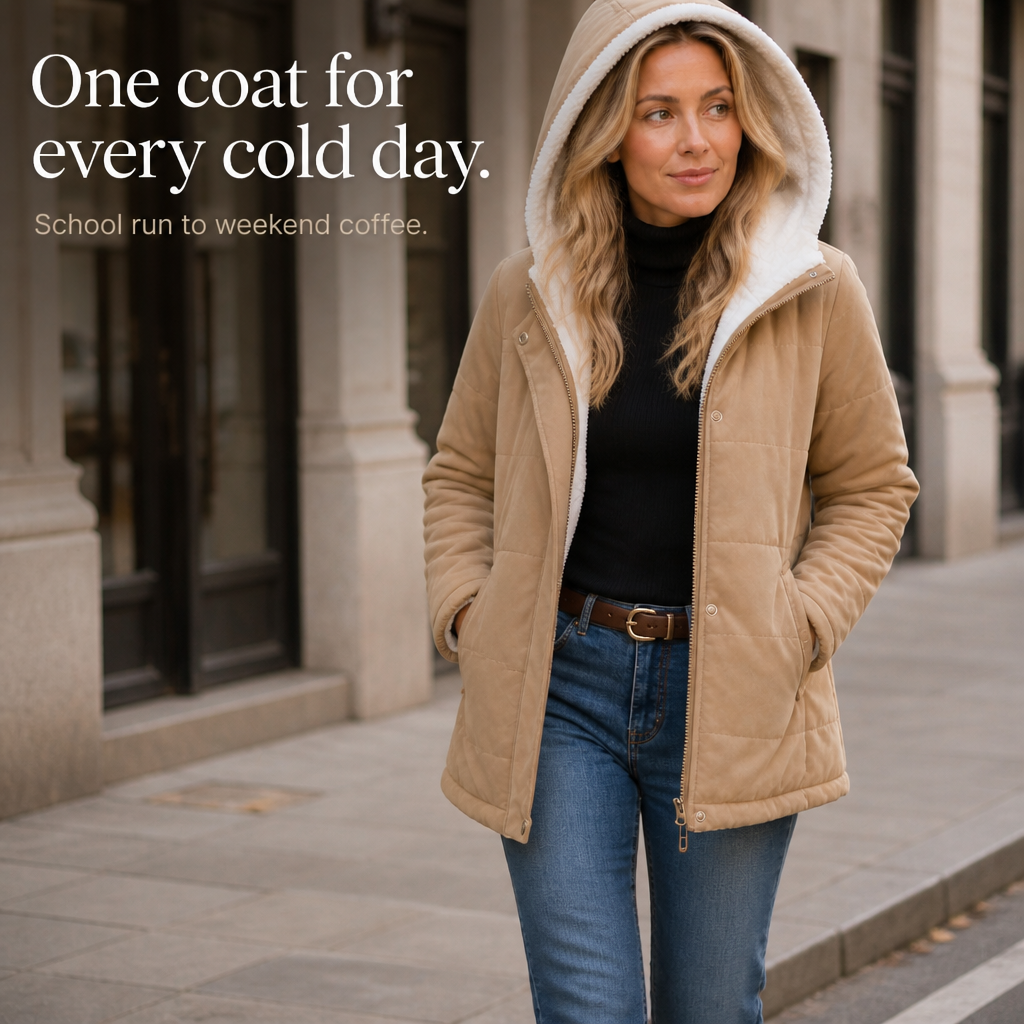 Coldbourne – Thickened Hooded Puffer Jacket