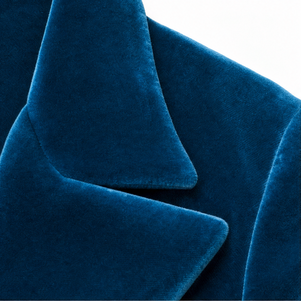 Velmora – Leopard-Lined Velvet Maxi Coat