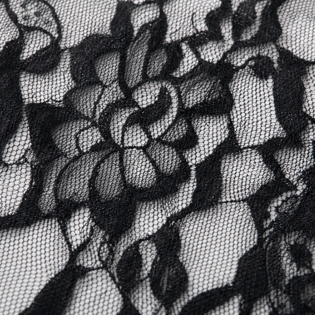 Sheerline – Floral Lace Sheer-Overlay Leggings